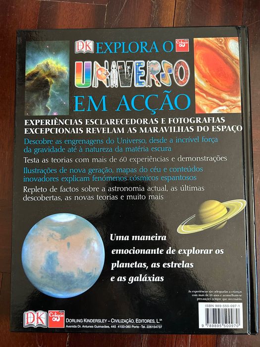 Livro DK Explora o Universo em Acção