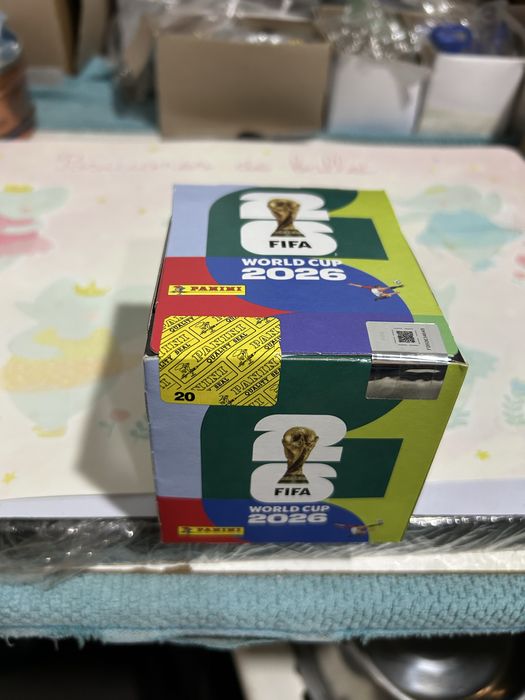 Caixa selada cromos mundial 2026