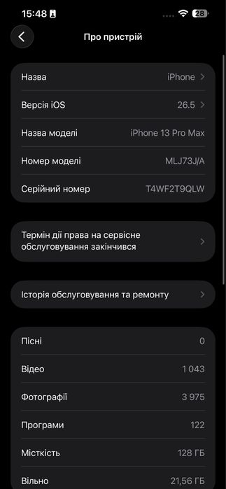 IPhone 13 Pro Max 128 Gb Sierra Blue