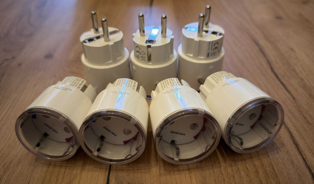 Zestaw 7x Inteligentne Gniazdko EP2 2500W Tuya Smart Sprawne!