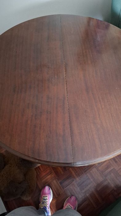 Mesa de sala de estar / jantar cerca de 1,50 de diâmetro