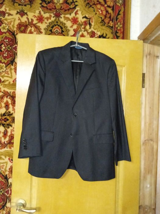 Мужской пиджак черный HELENBER HOMME