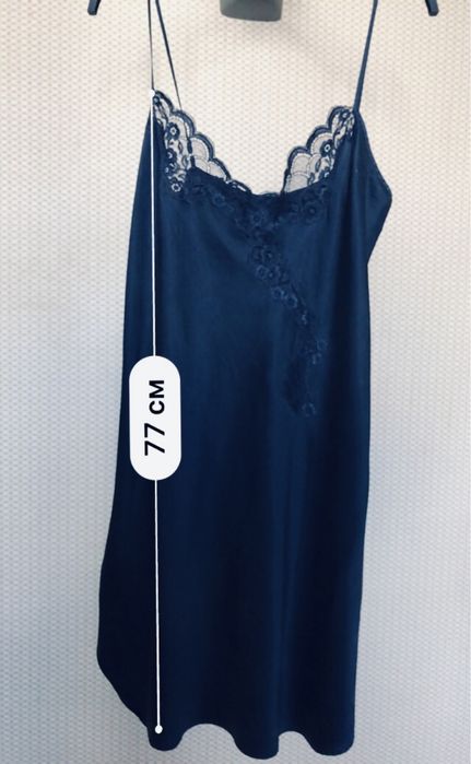 Шовкова комбінація 100% натур шовк розмір 46-48 сорочка