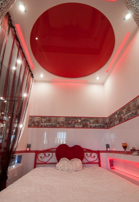 Студия "Любовь" с Джакузи, камином и диско освещением + ПОЧАСОВО!