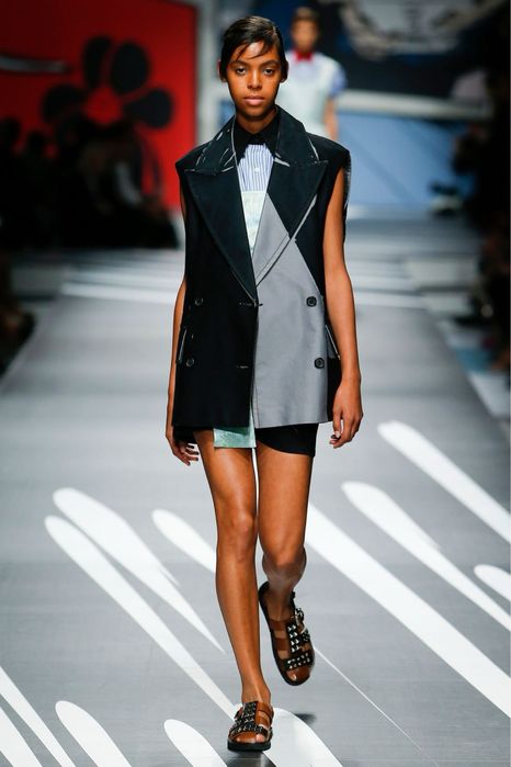 Prada  AF/SS 2018 Runway sample blazer jacket