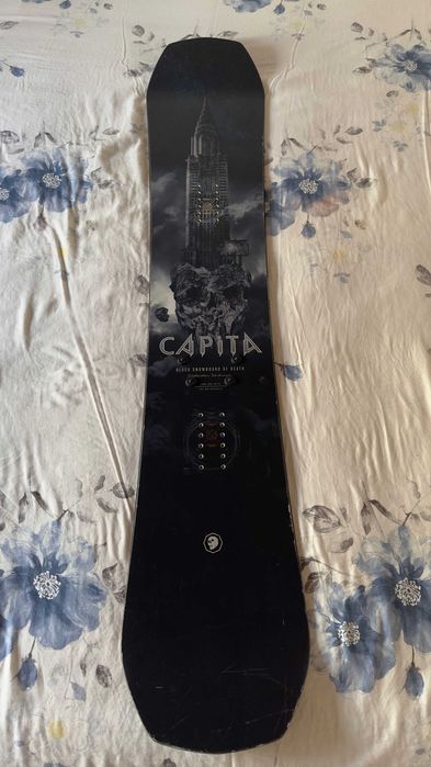 Prancha Snowboard Capita Black Snowboard of Death season 2019/2020