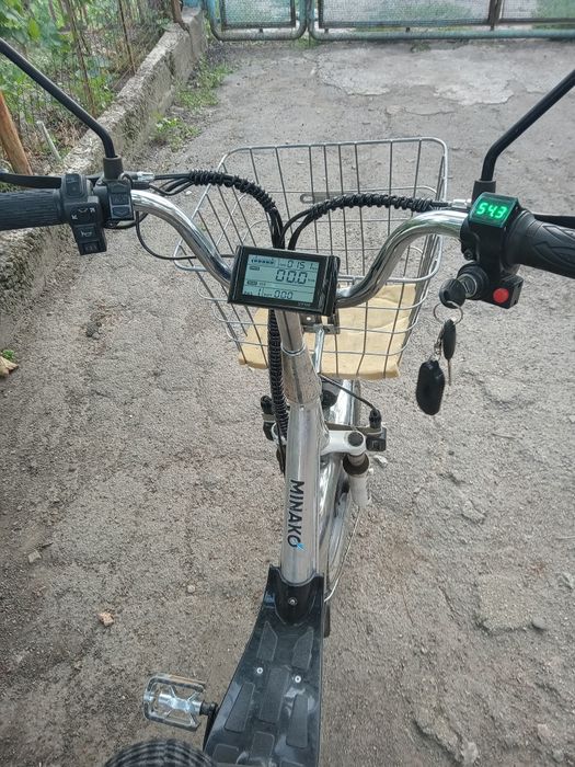 Продам электровелосипед Минако 8 + инвектор Pro
