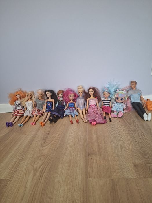 Lalki Barbie 10szt.