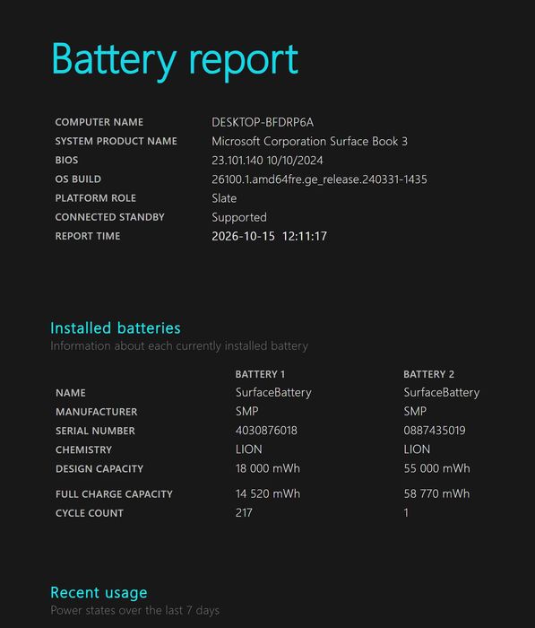 Surface book 3,  13,5"