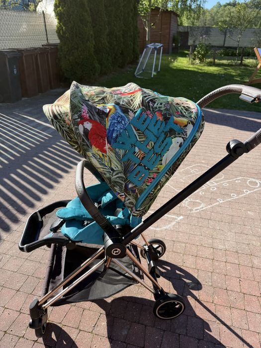 Cybex Mios 2.0 rose gold tapicerka dj Khaled