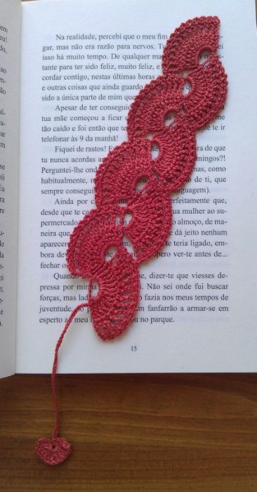 Marcador de Livros - Croché