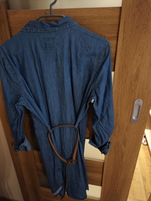Sukienka jeansowa koszulowa house L damska