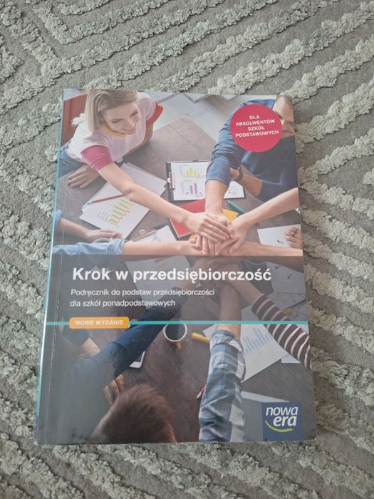 Podręcznik krok w przedsiębiorczości klasa 1 liceum Nowa era