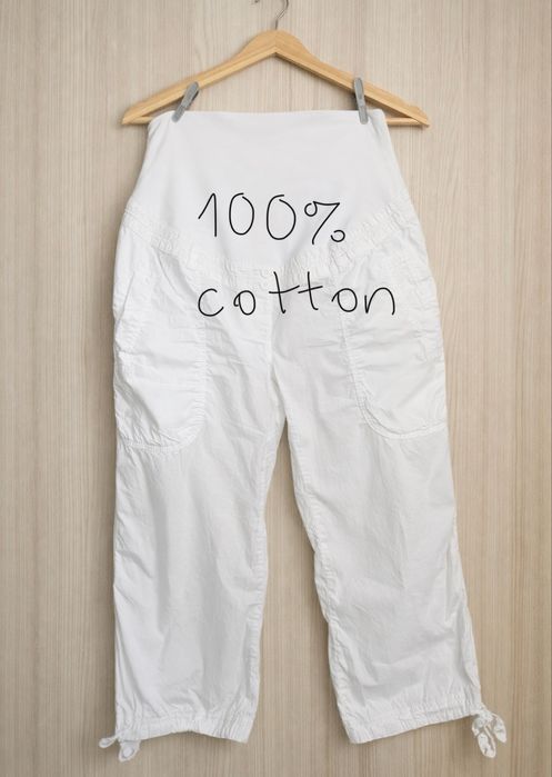 Spodnie ciążowe długość 3/4 H&M rozm. 38 M