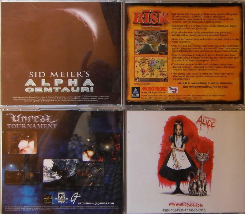 Jogo PC/CD-ROM "Risk II" 1 CD / Ano 2000 p/ Windows XP, Windows 98