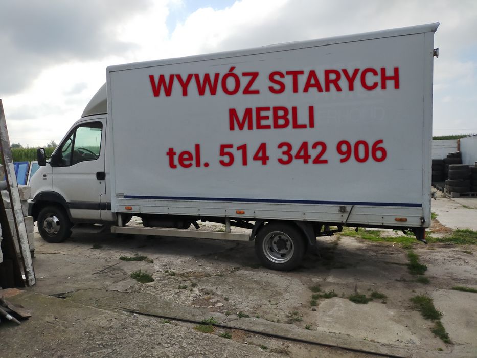 Wywóz starych mebli itp.