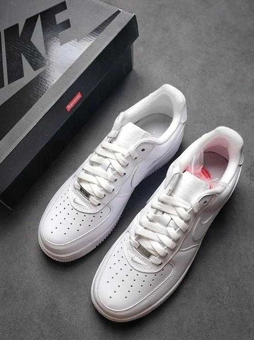 Nike Air Force 1 Low Supreme White-Rozmiar 45