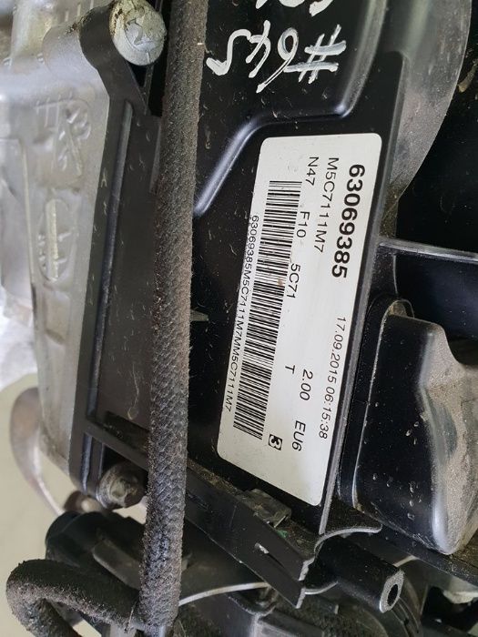 Motor BMW F10 525D 2.0D 218 CV BI TURBO