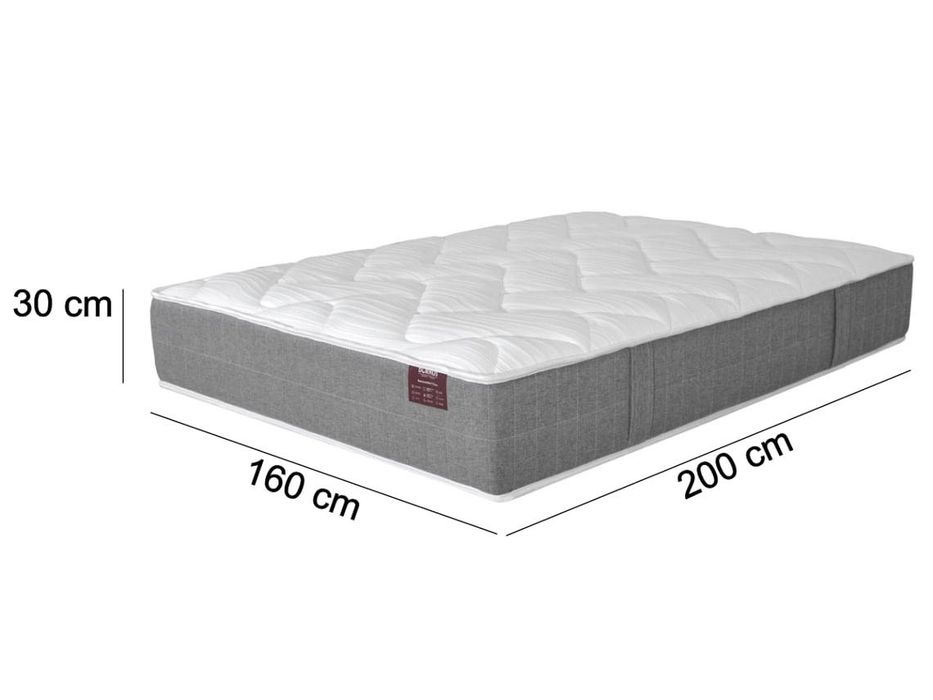 Colchão Casal DORMUS Aeroconfort Visco (200 x 160 x 30 cm)