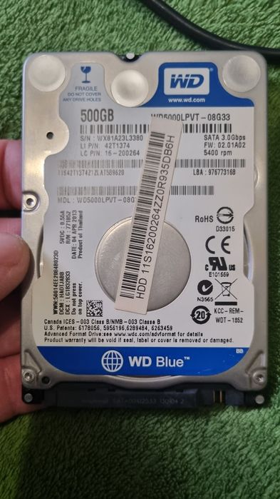 Продам  для ноутбук  DVD привод зарядное  жосткий диск   SSD  Hdd