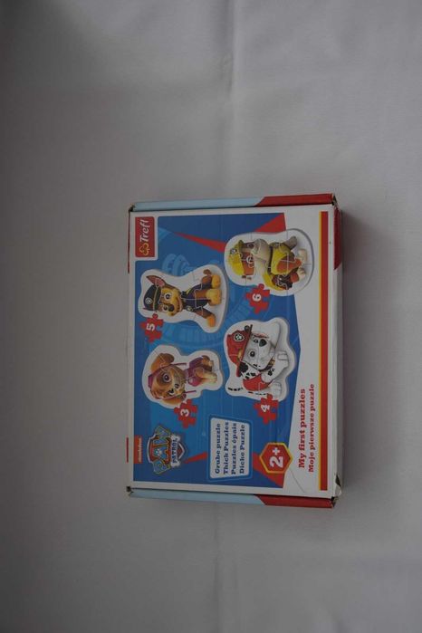 Puzzle trefl, 3 zestawy, Bing, Psi Patrol, Pojazdy