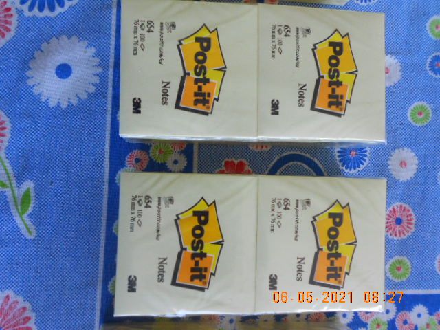 embalagens de post-its originais ATENÇÃO LER O ANUNCIO