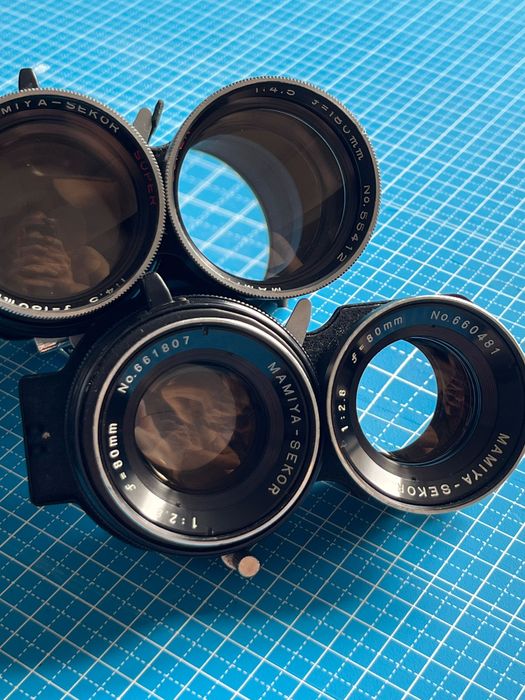 Mamiya C330 Professional + 80/2.8 aparat średni format TLR