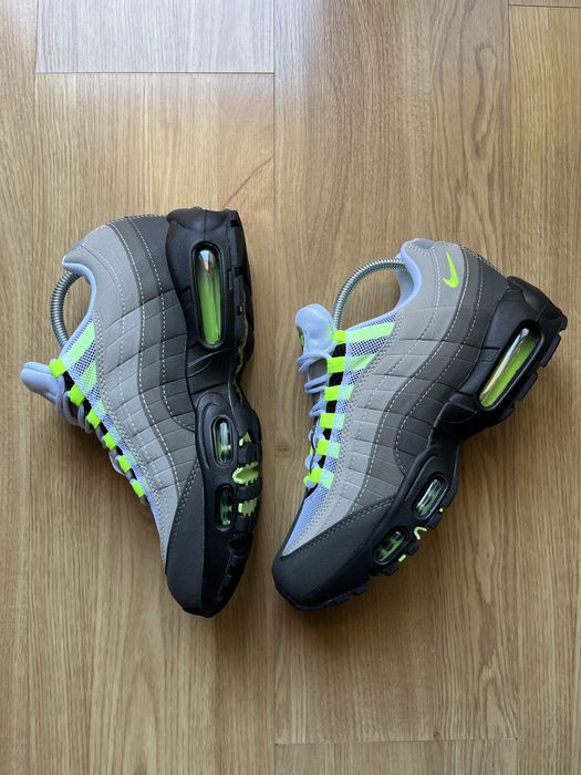 Nike Air Max 95 OG Neon Volt Black and Grey