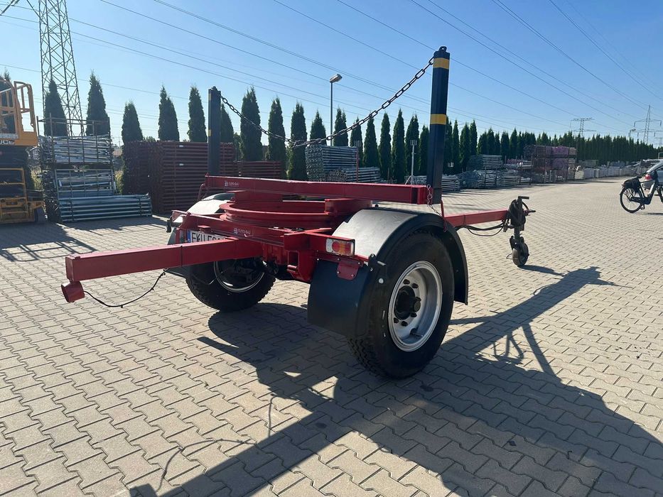 ZAREJESTROWANA Przyczepa dłużyca KOHLER 4T stali drutu słup A/10