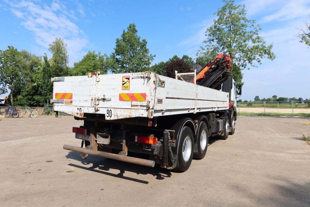 RENAULT KERAX 340cv Grua Palfinger PK27000 c/Gib RadioComando Caixa Tri-Basculante Apenas 200.000km #OPORTUNIDADE#
