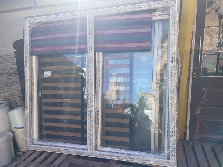 Janela em pvc 2 folhas