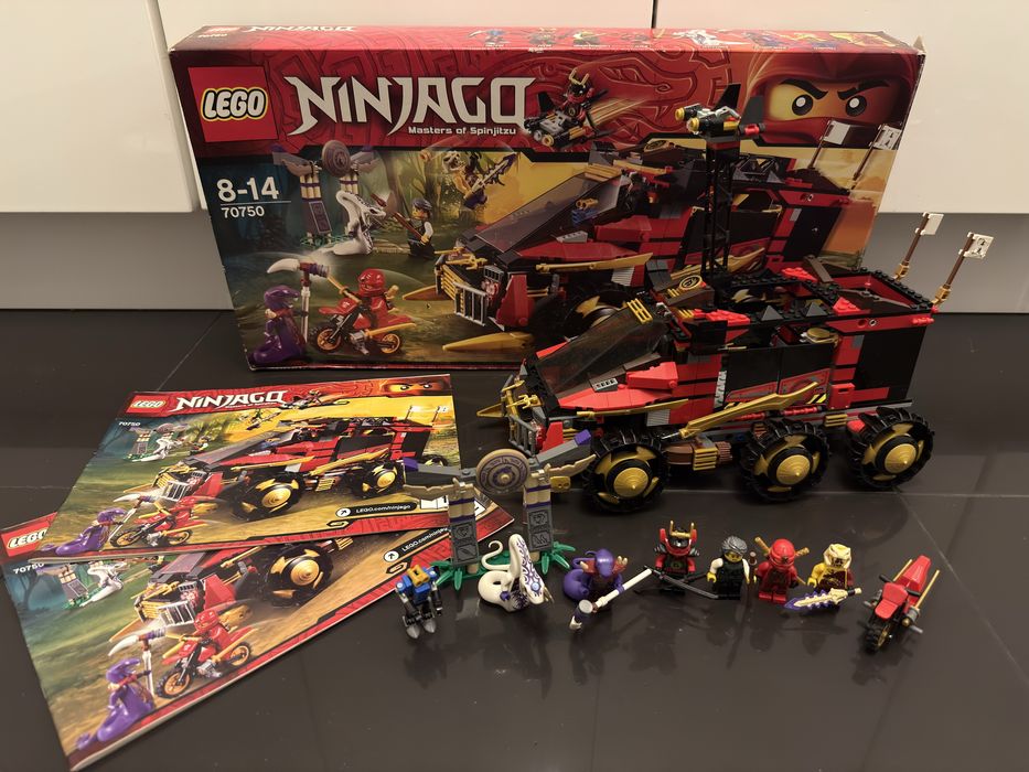 Zestaw Lego Ninjago 70750 Ninja DB X Wrocław Fabryczna • OLX.pl