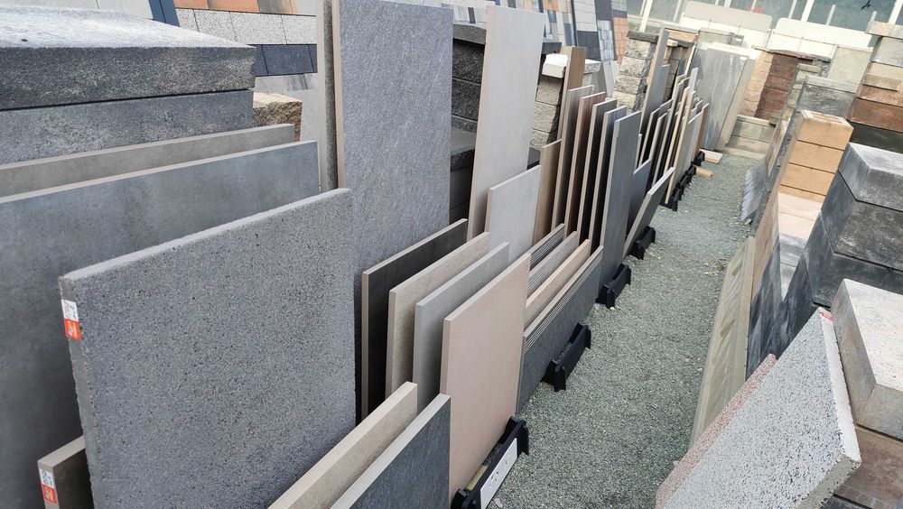 Płytki ceramiczne płyty gresowe gres taras cermika 2cm tarasowe płyta