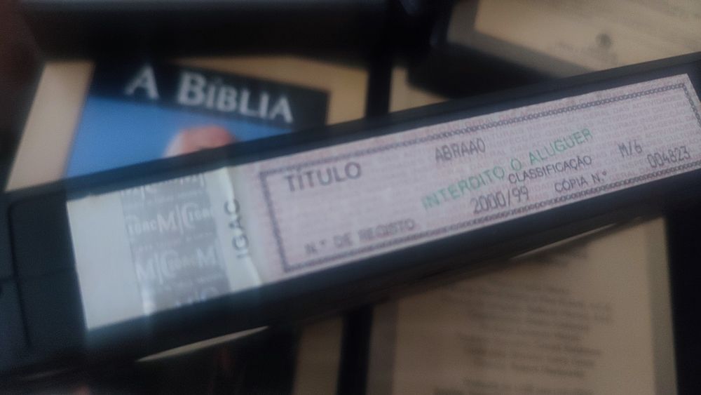VHS Coleção A Bíblia Original.