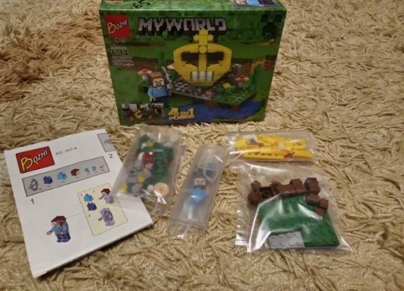 Конструктор Minecraft My world 267-4