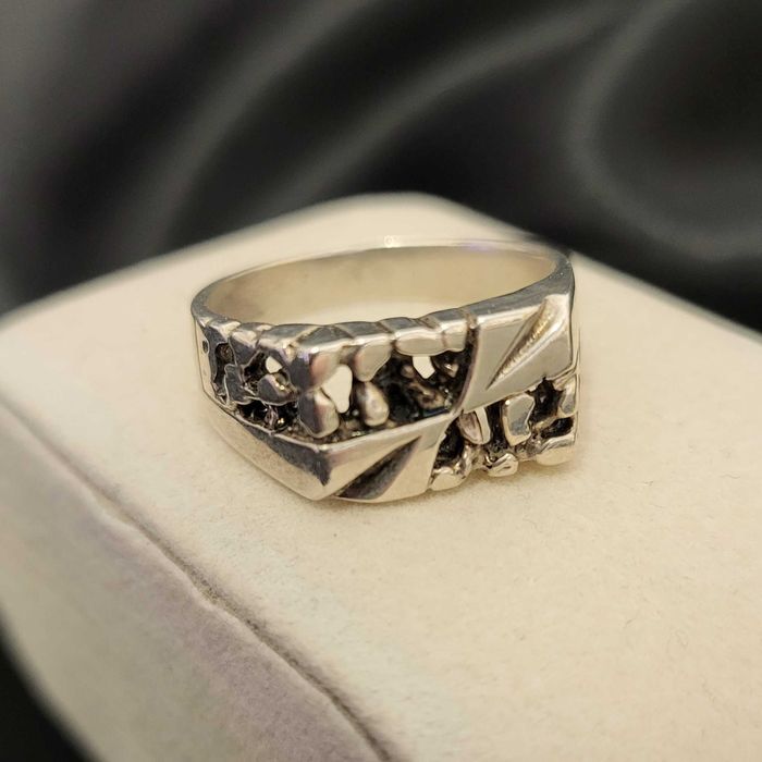 srebrny sygnet próby 925