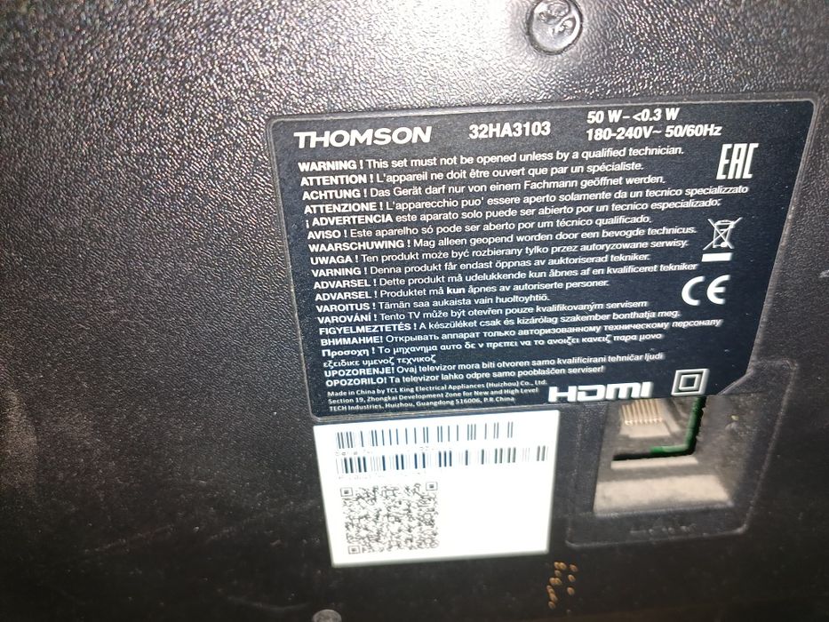 Smart TV Thomson 32HA3103 32"