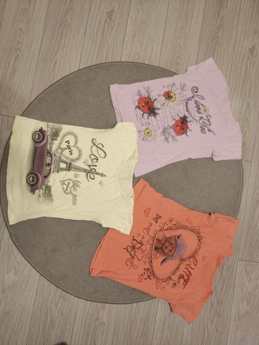 Koszulki damskie rozmiar M, zestaw