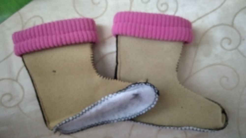 Ocieplacze do kaloszy dziecięcych stopa 14cm