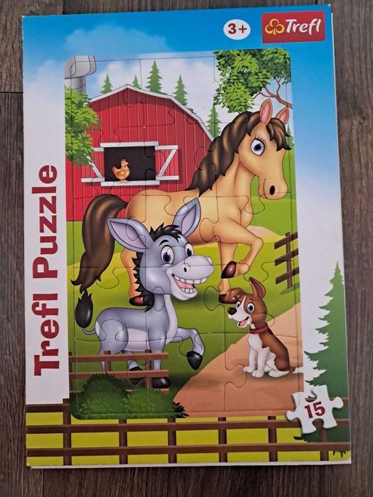 Puzzle ramkowe. Bajki