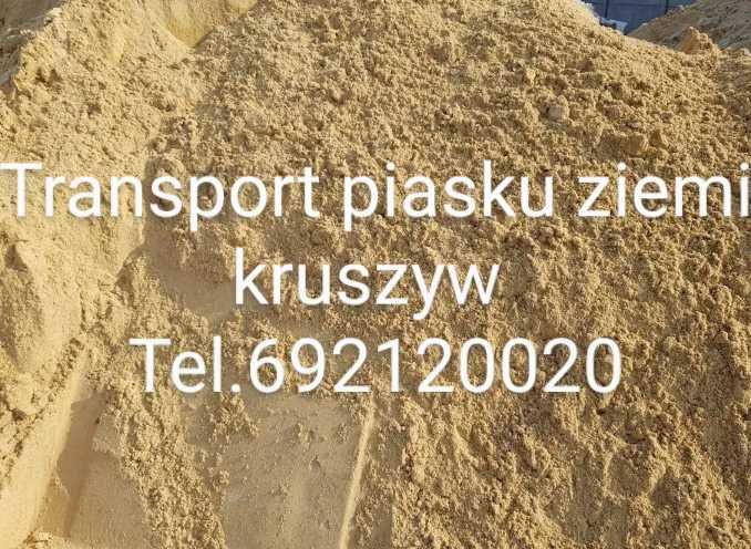PIASEK kliniec kruszywa kamień zwir grys beton czarnoziem