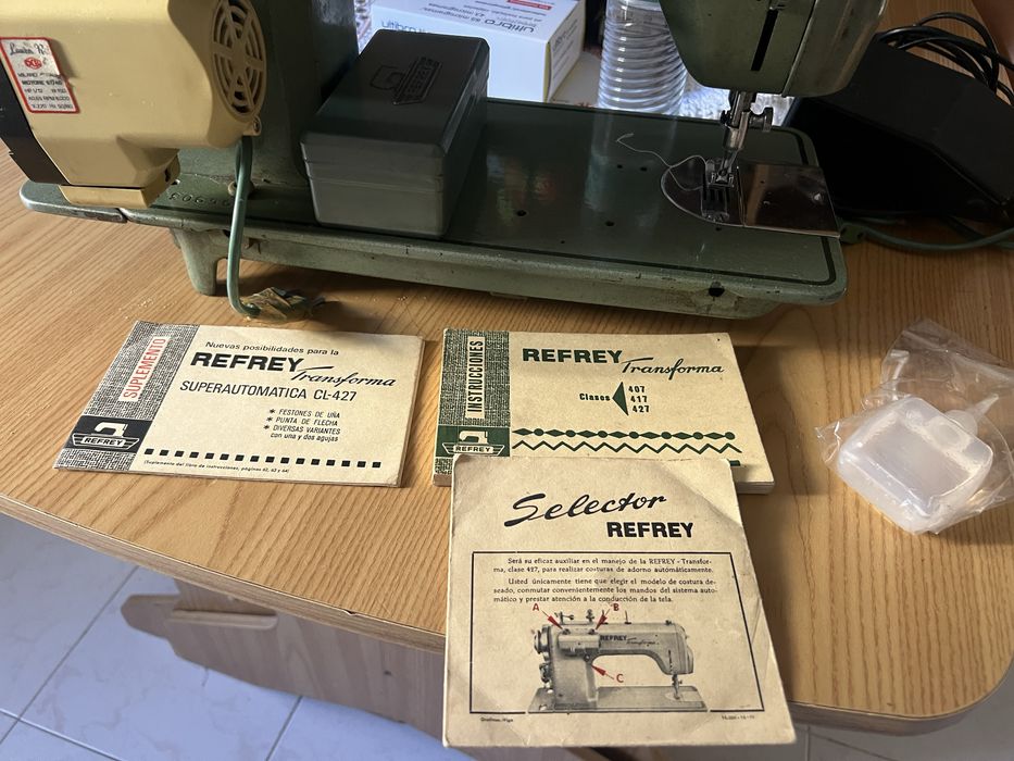 Maquina de costura REFREY TRANSFORMA64284777090689127