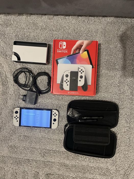 Nintendo switch OLED biały