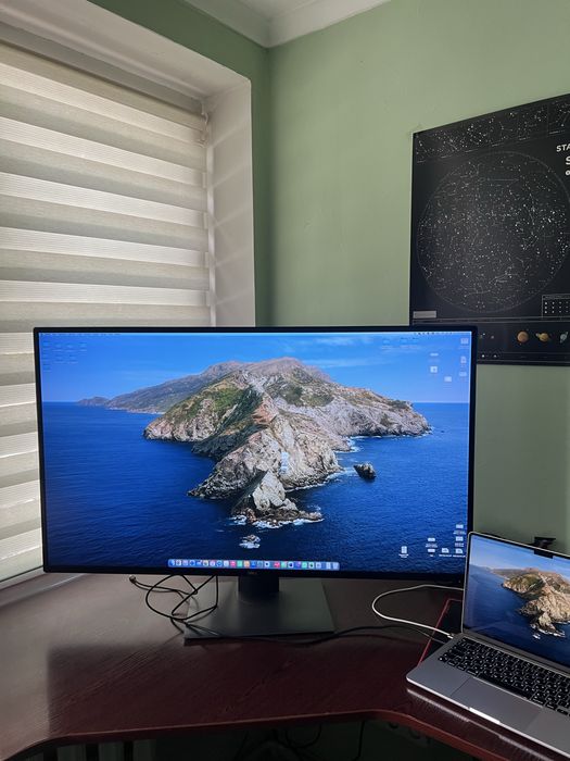 Монітор Dell UltraSharp U4320Q 43″ IPS 4K, USB‑C