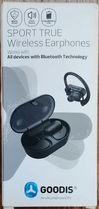 Auriculares Bluetooth Goodis Anc- novos, 3 anos de garantia