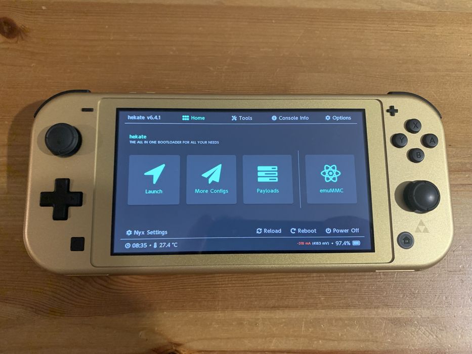Nintendo Switch Lite 256GB CFW Przeróbka