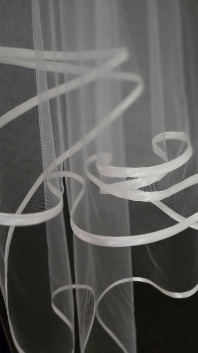 Welon ŚLUBNY Ivory lamówką