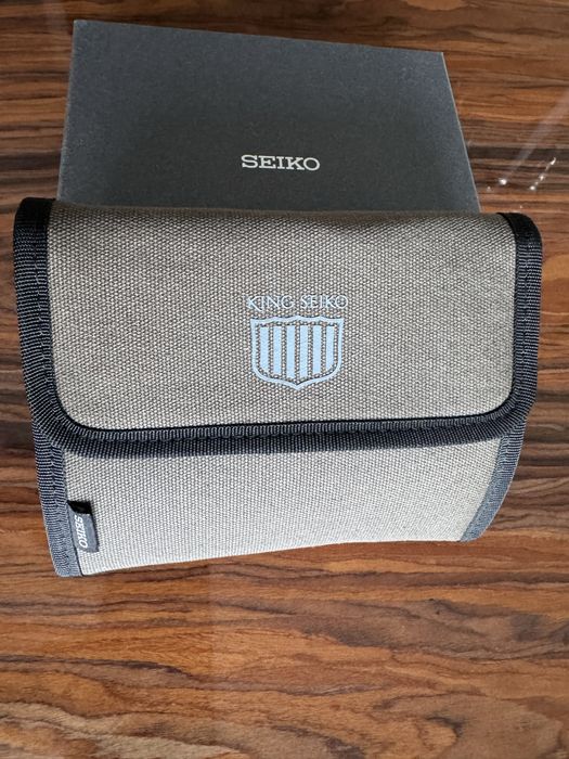 Relógio King Seiko 37mm
