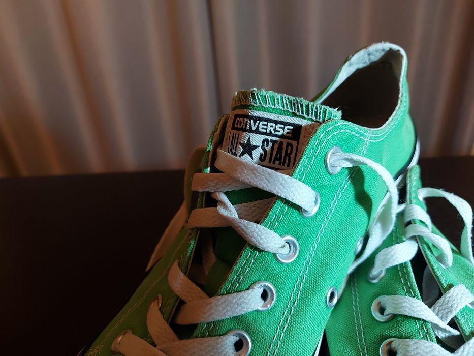 Sapatilhas All Star verdes originais, número 41 - Anos 2000