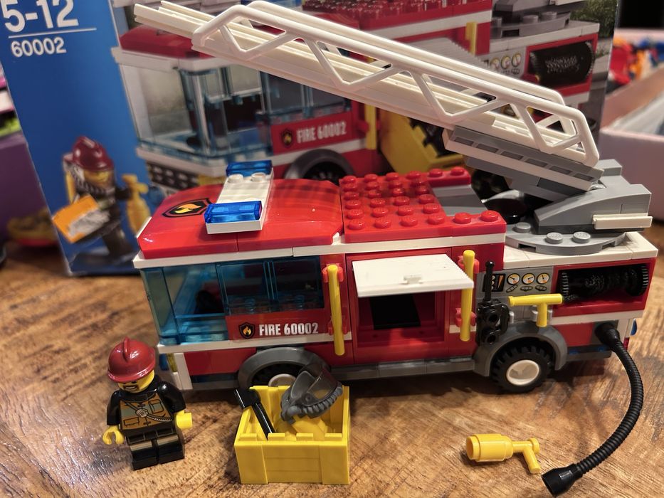 Klocki Lego City 60002 Wóz strażacki straż pożarna